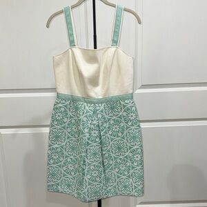 Gianni Bini Cream Satin Dress